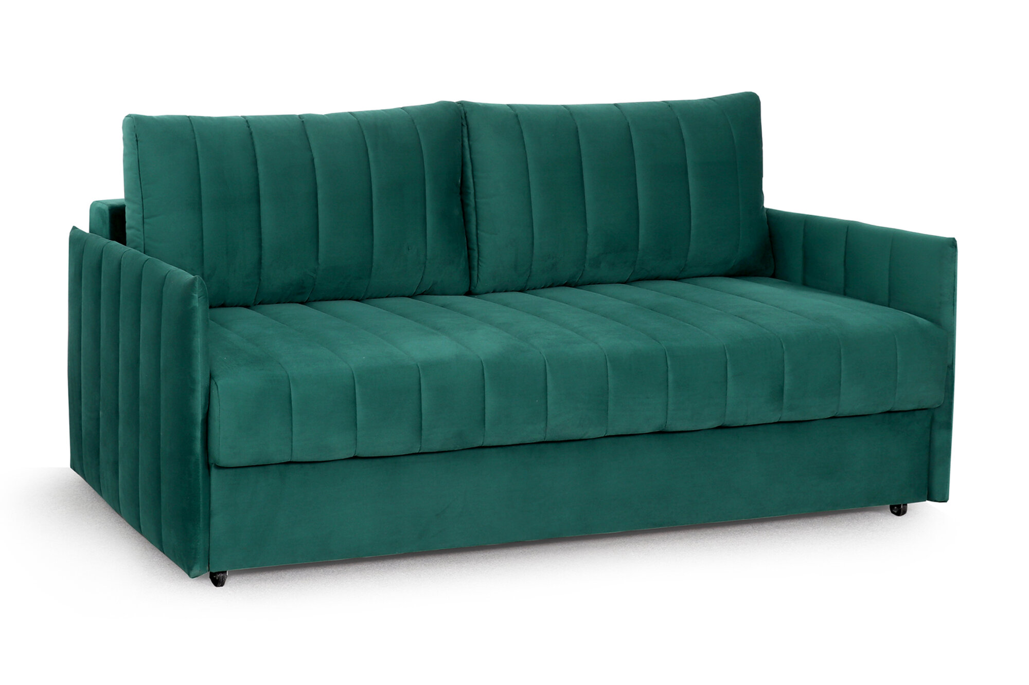 Диван Нонтон Пекин Стандарт еврокнижка зеленый 200x105x92 см