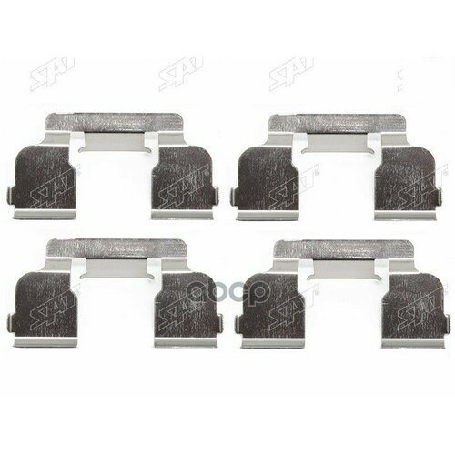 SAT ST-349-0074 Комплект монтажный тормозных колодок FR RENAULT LOGAN 04-LADA LARGUS 12- 470₽