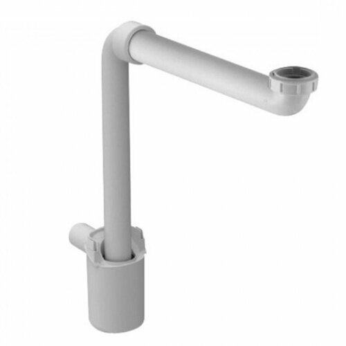 Duravit Сифон экономичный для мебели 1 14 материал пластик цвет белый 14954₽