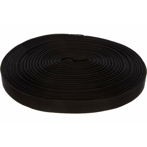 Лента ременная Эбис 25 мм (50 м) черный {70517}