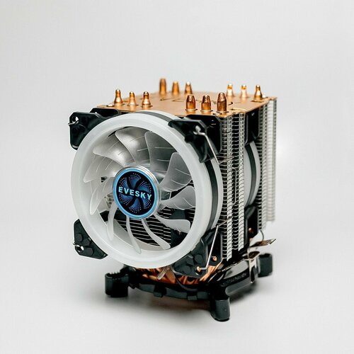 Башенный кулер для процессора Intel / AMD EVESKY 600
