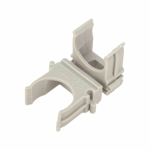 Крепеж-клипса для трубы 20мм серая 10 штуп REXANT 120₽