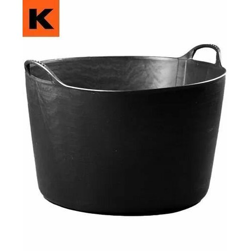 Ведро капас 52 гибкое черное 52 л