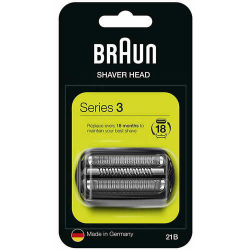 Сетка и режущий блок Braun 21B, Series 3, Series 3, черный (21B)