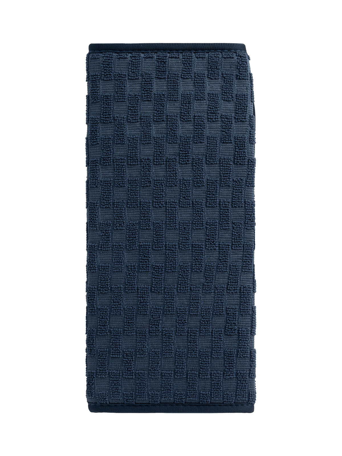 Коврик для сушки посуды LUCKY микрофибра "Шашечки" 32x45см, синий — фото 1