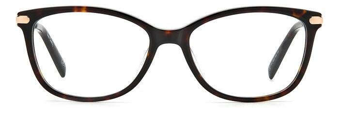 Женская оправа для очков Pierre Cardin P.C. 8507 086, цвет: коричневый, кошачий глаз, ацетат
