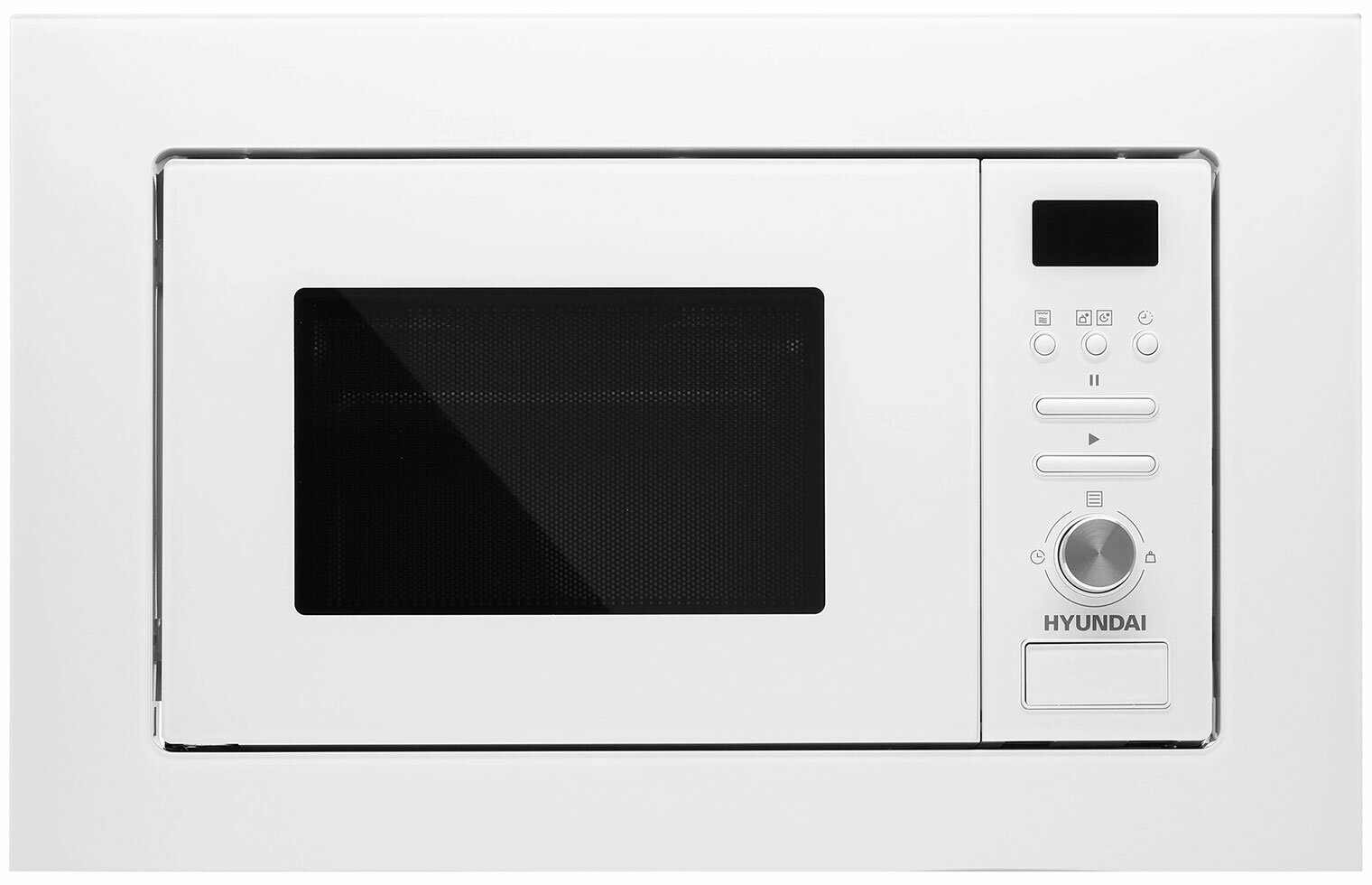Встраиваемая микроволновая печь СВЧ Hyundai HBW 2040 WG белый