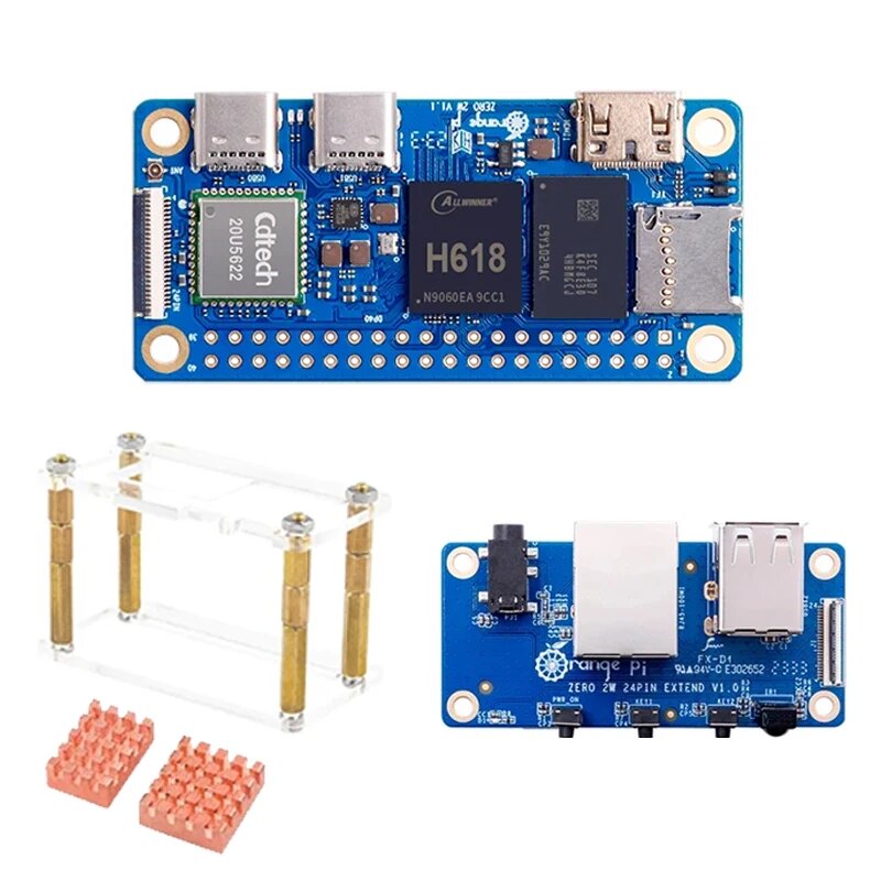 Orange Pi Zero 2 W плата расширения, 1GB RAM, Option 4