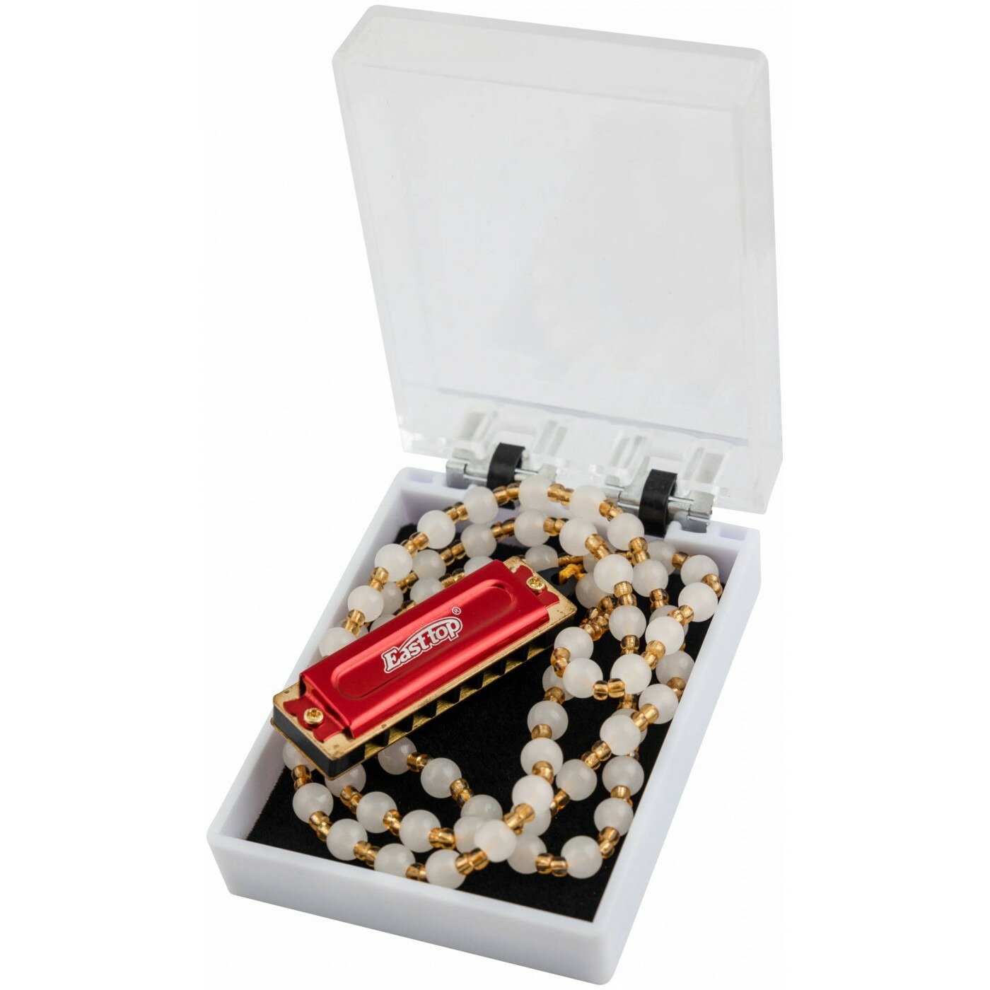 Уменьшенная гармошка губная на цепочке Easttop DF8 — фото 1