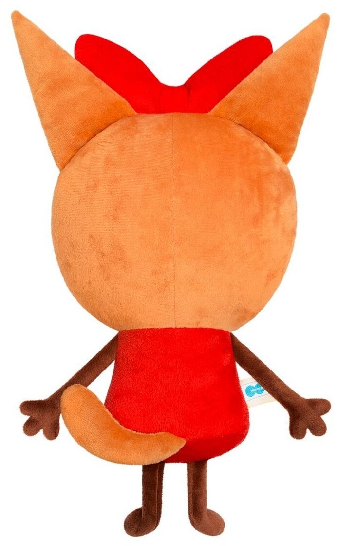 Игрушка-подушка Мякиши «Карамелька Три кота», плюш, ручная работа, оранжевая, 44см — фото 1