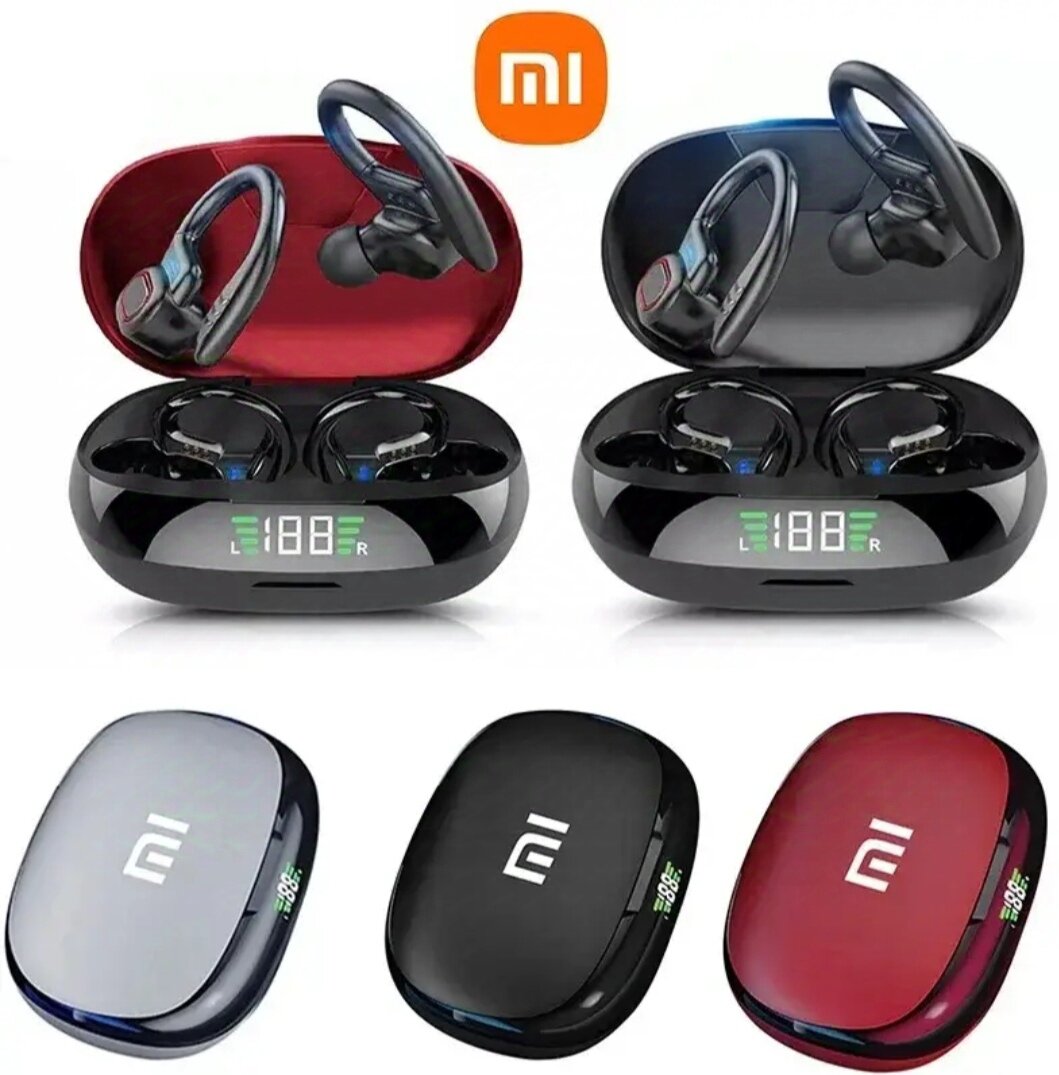Беспроводная Спортивная Bluetooth-гарнитура XiaomiTWS S730 Ture, цвет серый