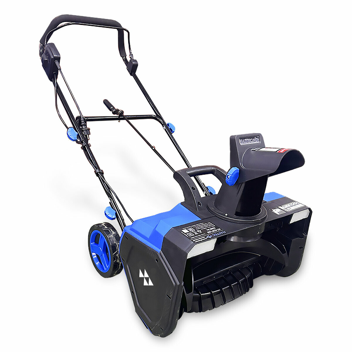 Снегоуборщик электрический HAITEC HT-ESF160 мощностью 2500 Вт, дальность выброса до 9 м — фото 1