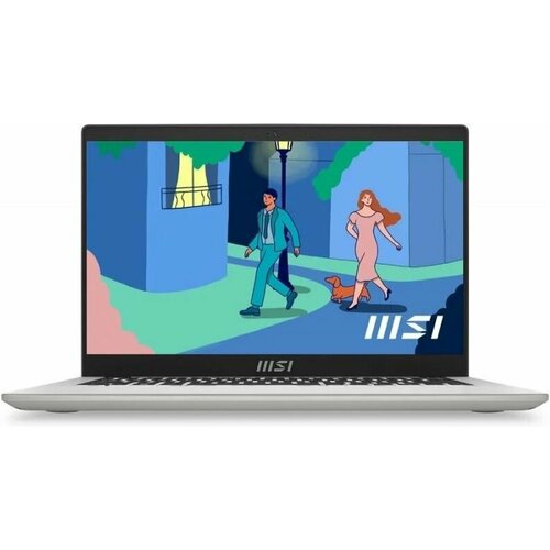 Ноутбук MSI Modern 14 C12M-1279 14 1920x1080 IPS Intel Core i5-1335U 16GB DDR4 512GB SSD Intel Iris Xe Без OC silver 9S7-14J112-1279 62062₽