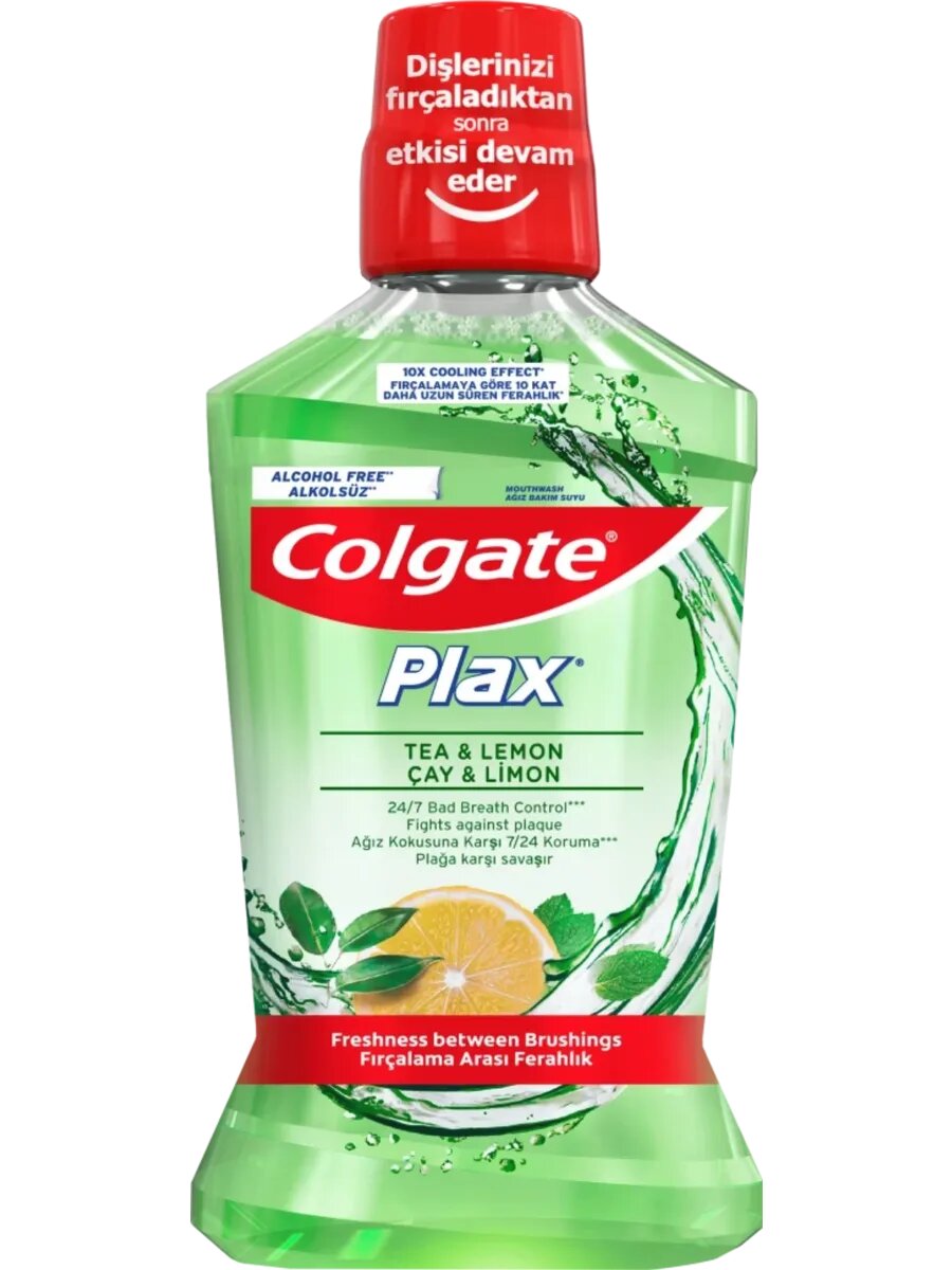 Ополаскиватель для рта COLGATE Plax Свежесть чая, 500мл