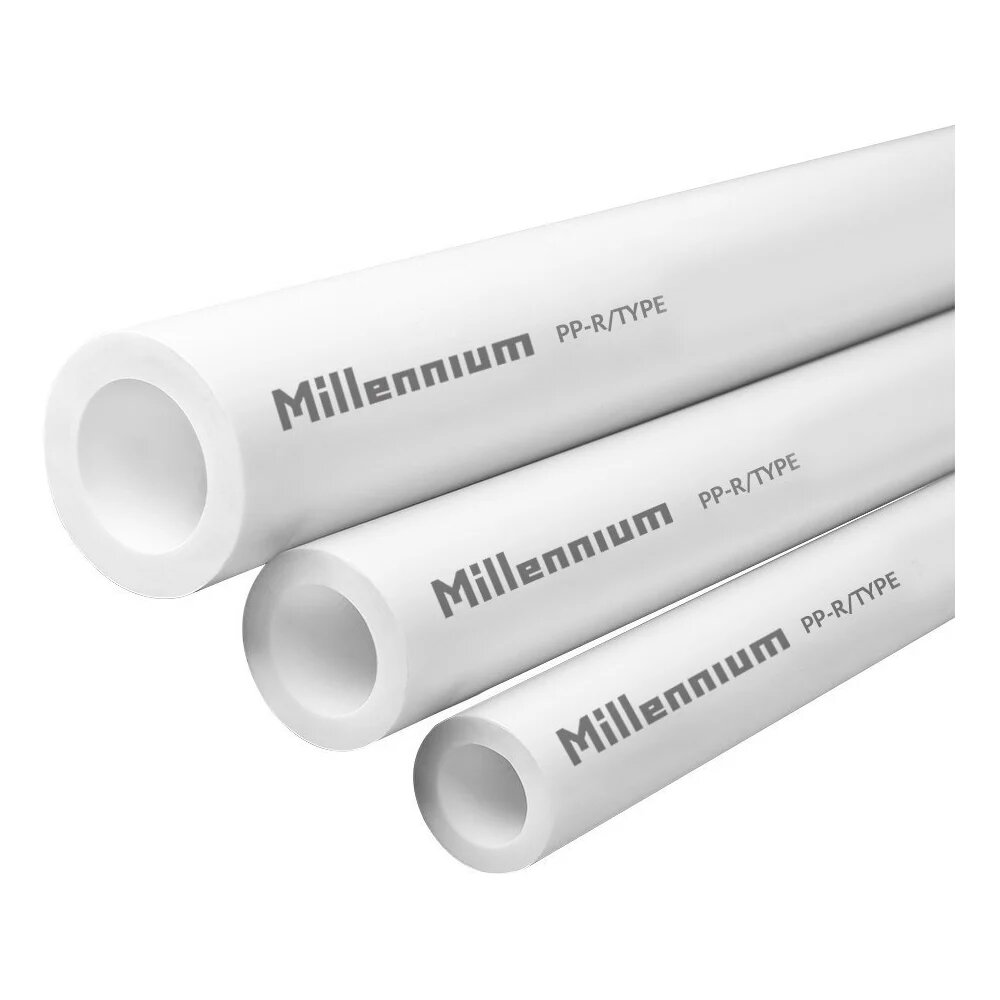 Полипропиленовая труба Millennium 63x10,5 PN20 (длина 4м) 3M02-tbe-630000
