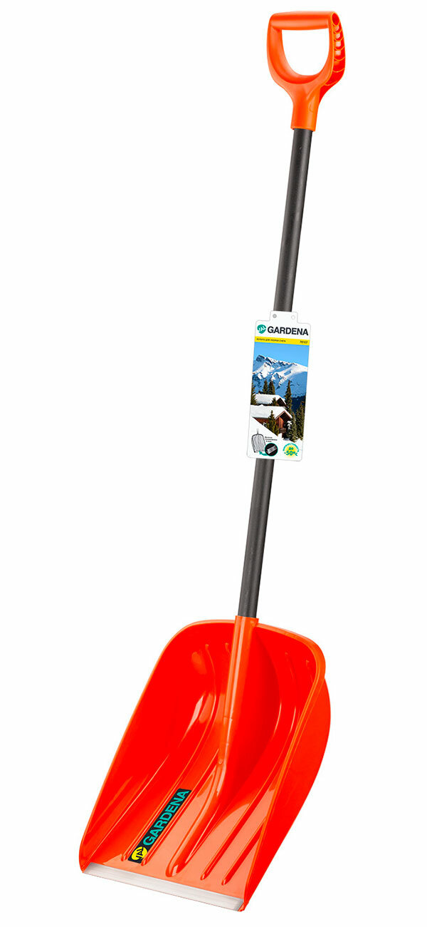 Лопата для уборки снега Amigo val Gardena orange полипропилен (78107)