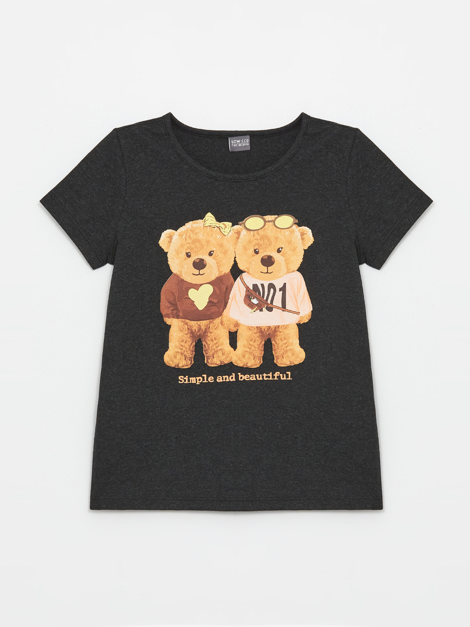 Футболка LC Waikiki, размер 5-6 лет, anthracite