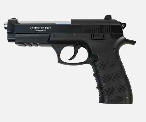 Изображение товара Пневматический пистолет Ekol ES P92 B Black (металл, Blowback)