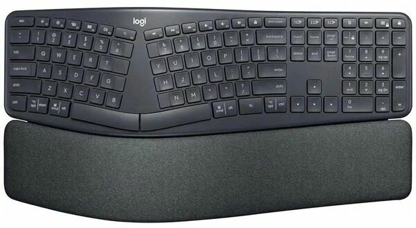 Клавиатура Logitech K860 ERGO механическая черный USB беспроводная BT Multimedia Ergo (подставка для