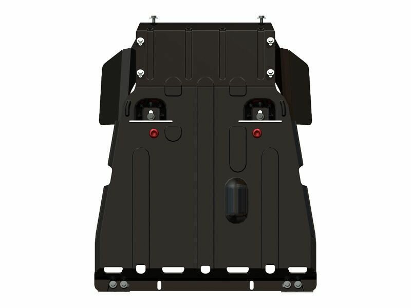 Защита картера двигателя (1,8 мм, сталь) для Chevrolet Niva 2123 2003-2020 (V 1.7), Lada Niva Travel 2020- (V 1.7) Sheriff.27.0653