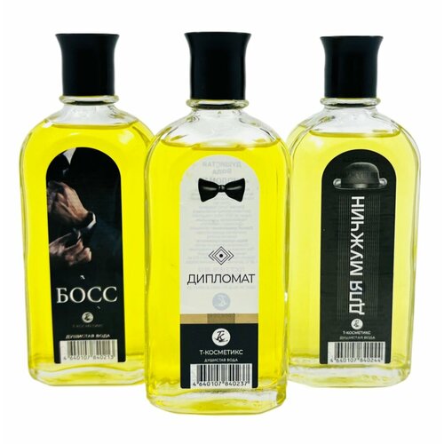 Одеколон для настоящих мужчин набор 3шт 650₽