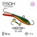 Зимние балансиры Esox RAPTOR 40 (40 мм, 7 гр.) (хвост красный) #C...