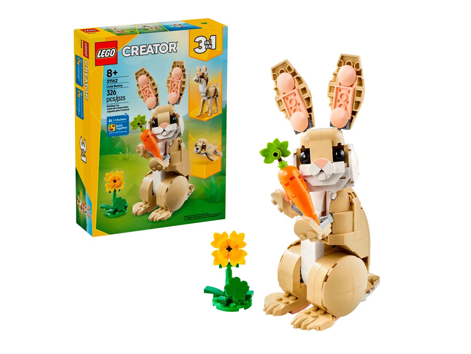 Конструктор LEGO Creator 31162 Милый кролик — фото 1