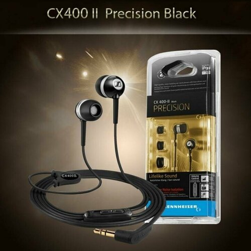 SENNHEISER Проводные наушники CX 400 - II Precision mini jack 35 mm чёрныйblack 2611₽