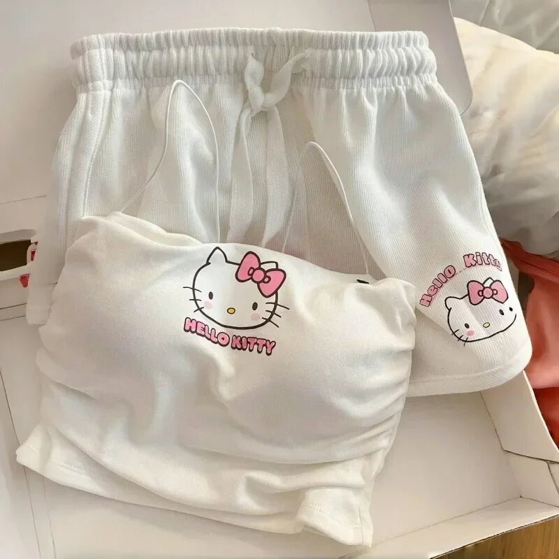 MINISO карнавальный костюм Hello Kitty женский, M 40-50kg), Белый