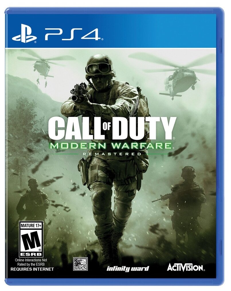 Игра Call of Duty: Modern Warfare Remastered для PlayStation 4