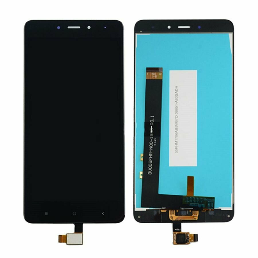 Дисплей для Xiaomi Redmi Note 4, Note 4 Pro в сборе с тачскрином <черный> — фото 1