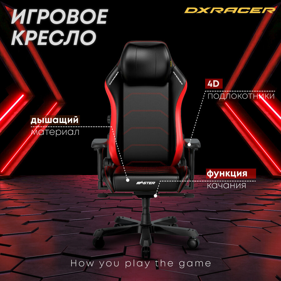 Игровое компьютерное кресло DxRacer I-DMC/MAS2022/NR красное