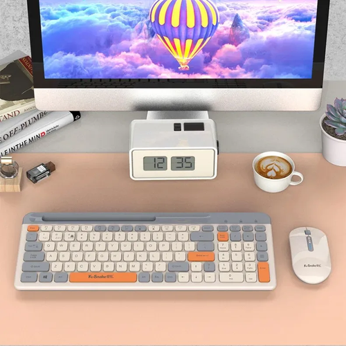 Клавиатура Yagnob мембранная Bluetooth 50 русскаяанглийская раскладка 2371₽