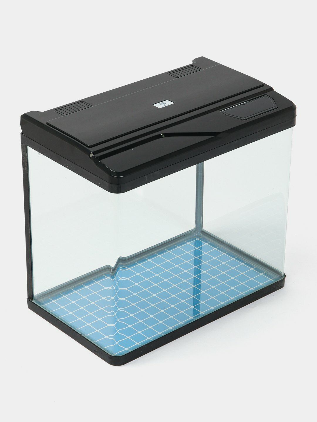 Аквариум с фотодиодным осветлением и цифровым дисплеем,(50*35*60 см) Черный, JM 620 — фото 1