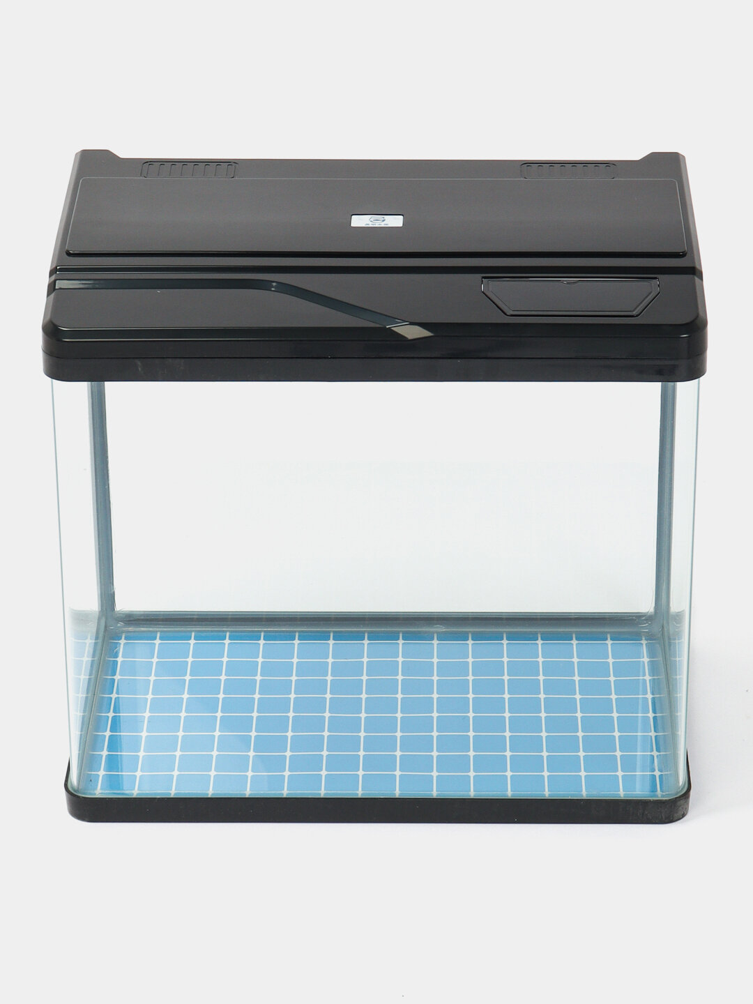 Аквариум с фотодиодным осветлением и цифровым дисплеем,(50*35*60 см) Черный, JM 620 — фото 1