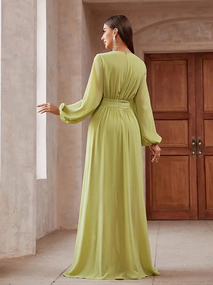 Платье , размер L, зеленый, — фото 1