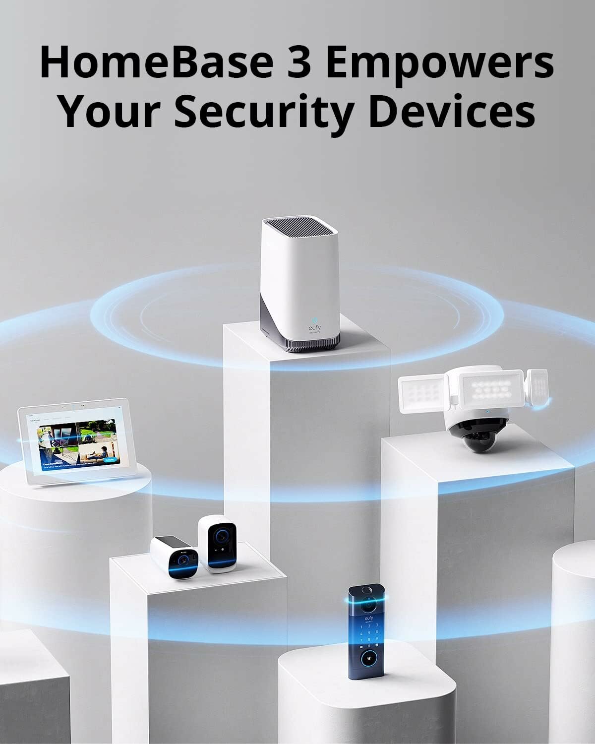 Шлюз Anker eufy HomeBase s380, для умного дома, совместимость с eufy security
