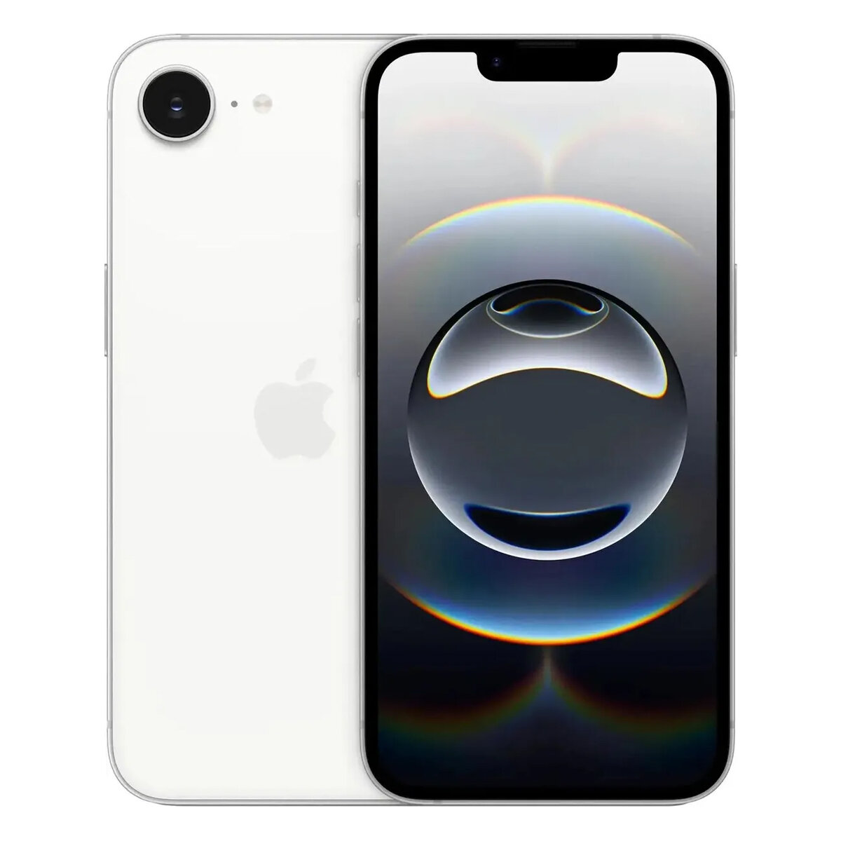 Смартфон Apple iPhone 16e 128GB White, Dual: nano SIM + eSIM, White/Белый (без RuStore) — фото 1