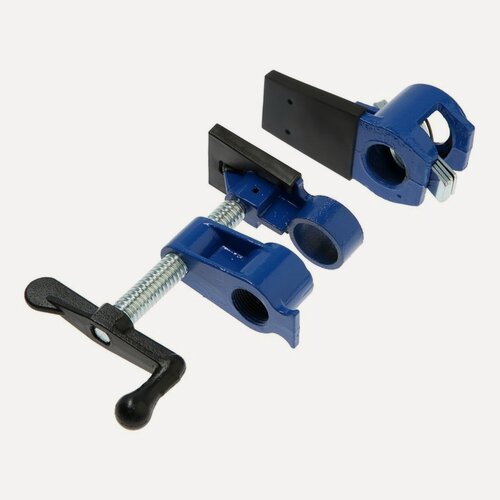 Изображение товара Струбцина Тундра, трубная, с резиновыми накладками, 3/4", 1 шт