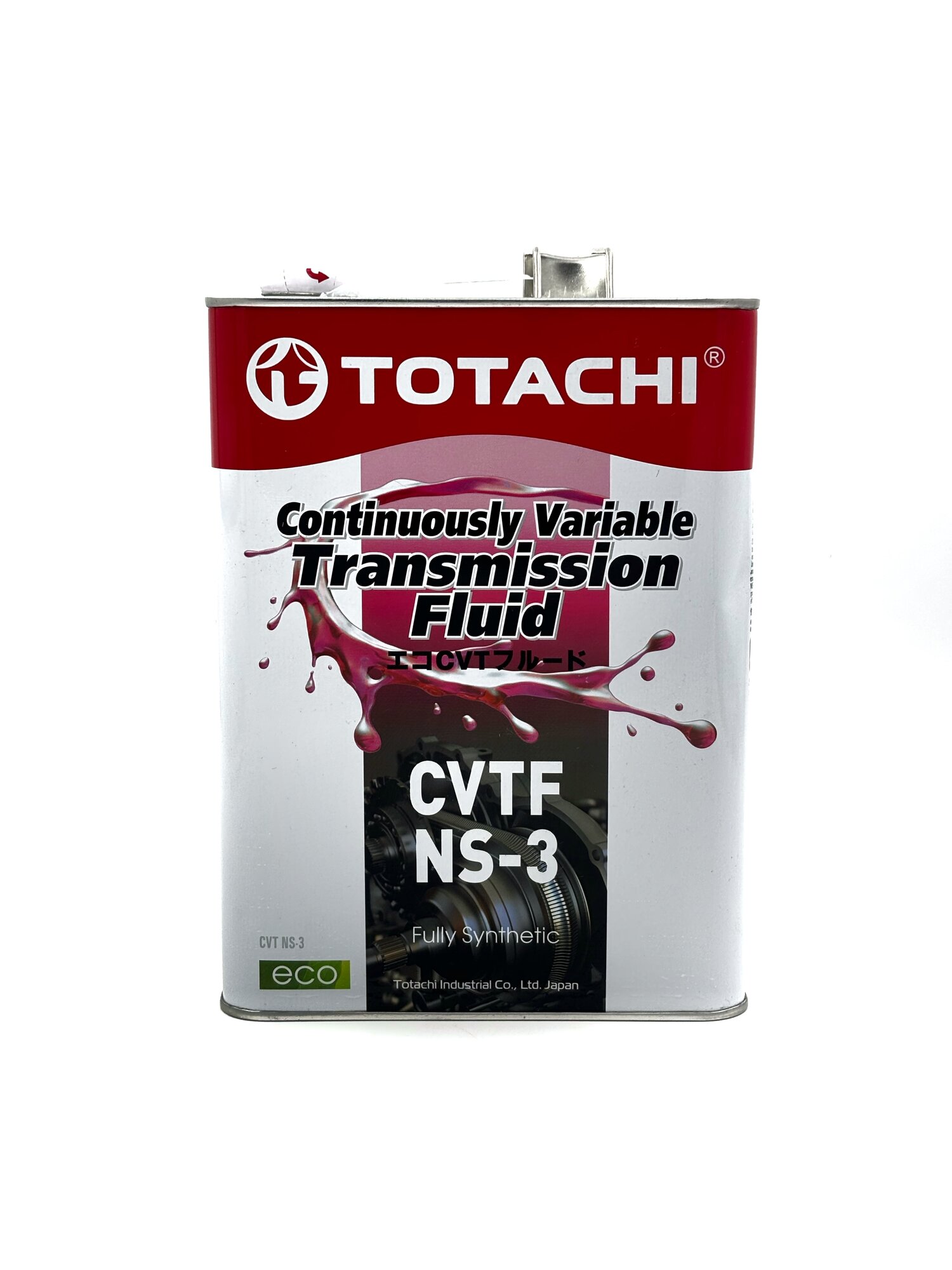 Трансмиссионное масло TOTACHI CVTF NS-3, 4 литра, синтетическое