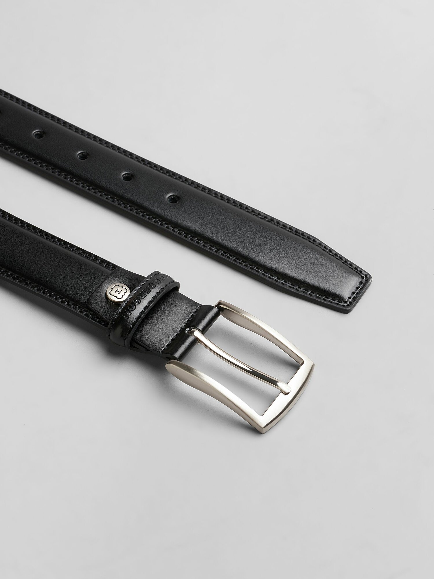 Ремень HENDERSON для мужчин, размер 115, черный — фото 1