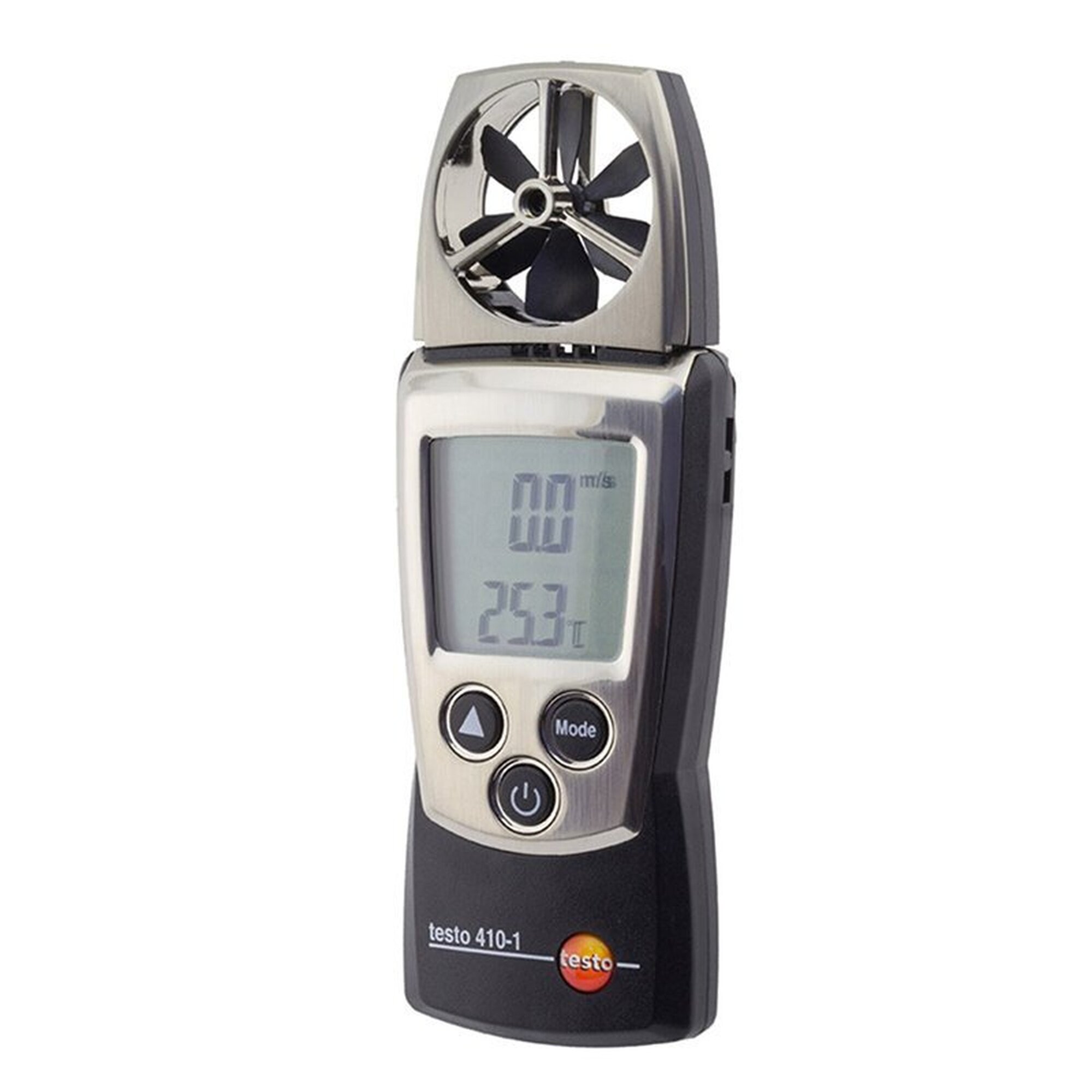 Анемометр Testo 410-1, крыльчатый, от батареек, компактный, для измерения скорости воздуха