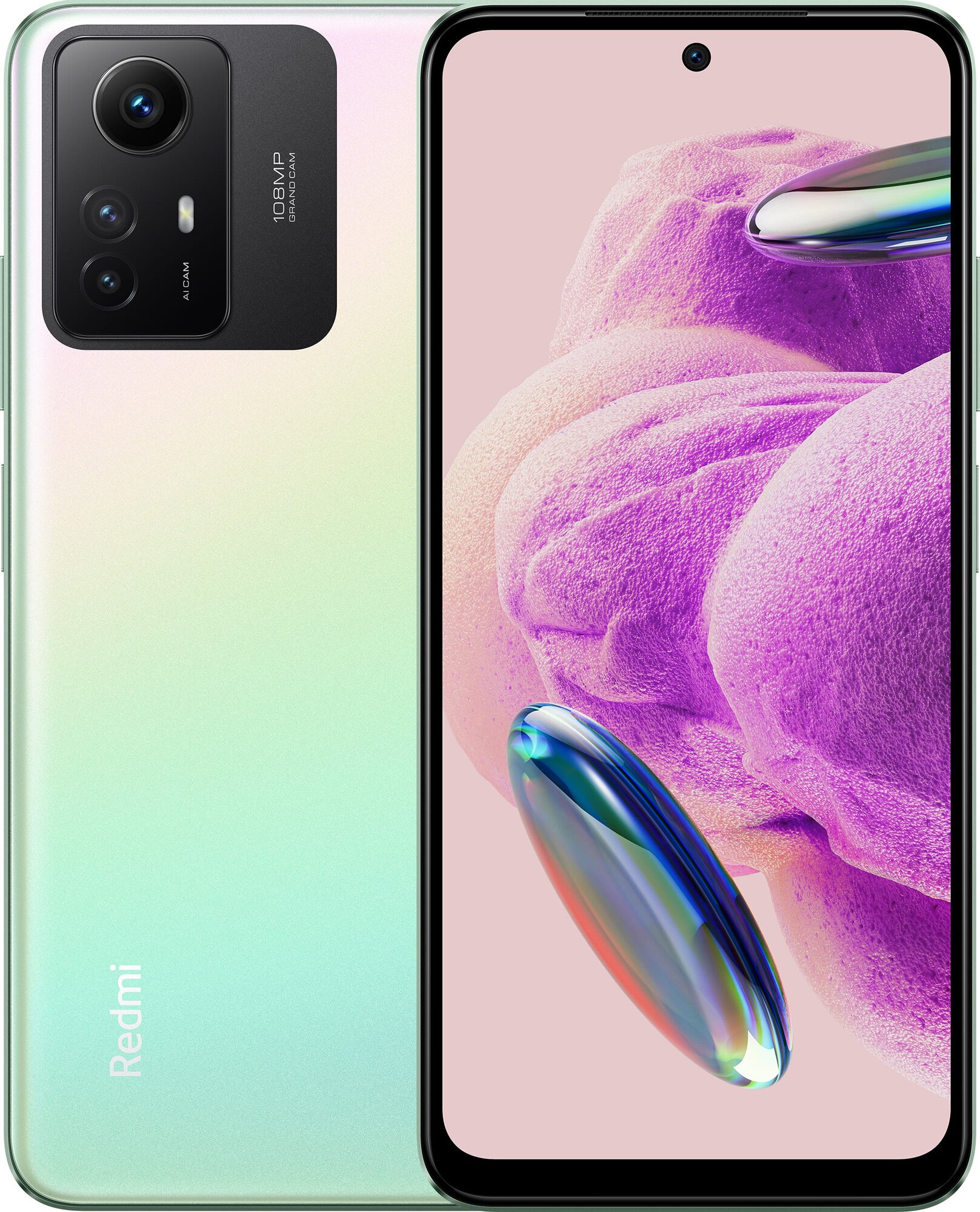 Смартфон Xiaomi Redmi Note 12S 8/256 ГБ Global, зеленый