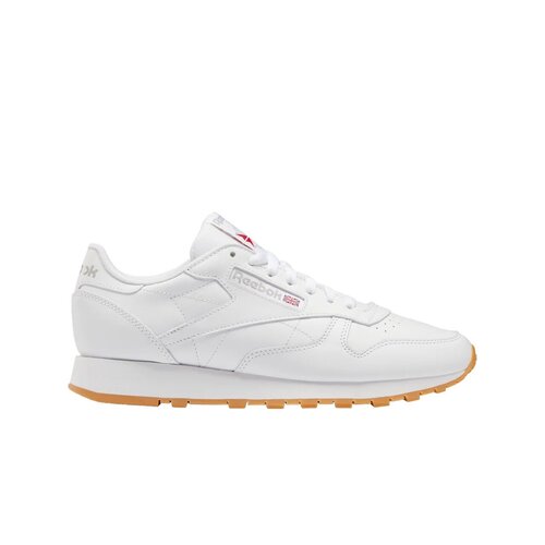 фото Кроссовки reebok classic leather, размер 13 us, белый, серый