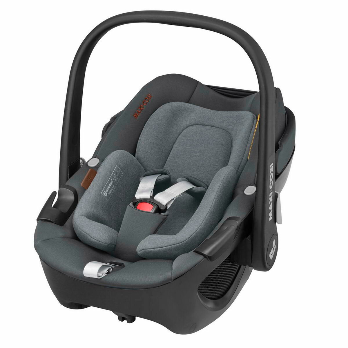 Автокресло группы 0+ (0–13кг) Maxi-Cosi Pebble 360° Luxe Twillic Grey/серый люкс твил