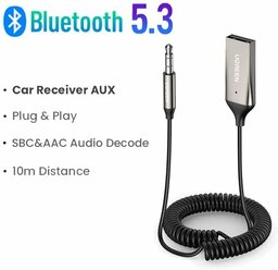 "UGREEN Bluetooth 5.3" - Bluetooth-адаптер для автомобиля