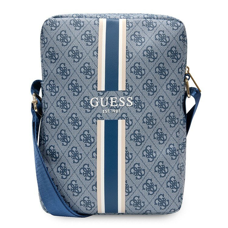 GUESS Guess 4G Stripes сумка из искусственной кожи для планшетов 8" голубая