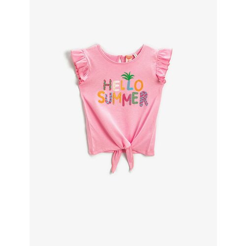 фото Майка koton, размер 6-9, розовый