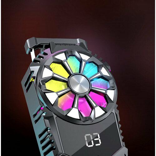 Смарт охладитель для телефона Froza с термометром охлаждающий игровой кулер для смартфона вентилятор для телефона 1500₽