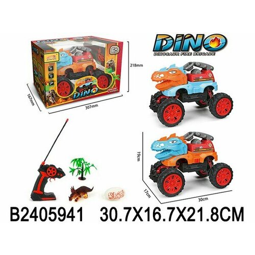Набор Зоопарк на пульте радиоуправления JIE XIN TOYS TM 2405941 набор зоопарк dinosaurs island toys r 2386583